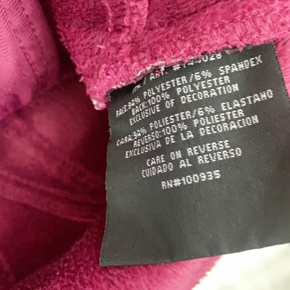 Double Diamond Pink Soft Fleece Interior Softshell Zipup Jacket - Picture 8 of 9